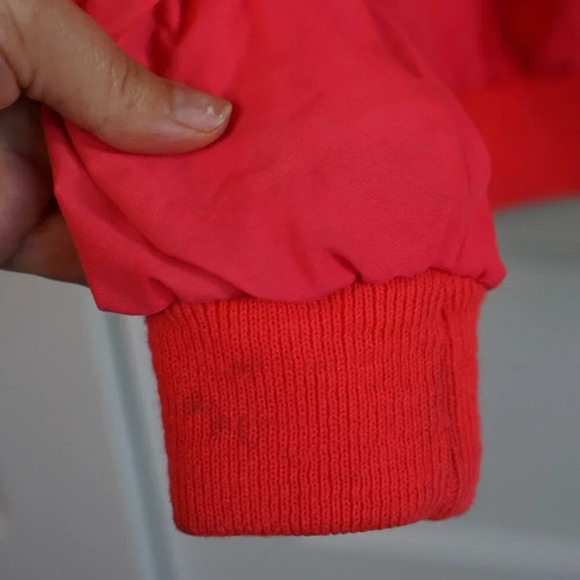 Pacific Trail Jacket Windbreaker Hot Pink Vintage‎ 90s Men's Neon SZ L Retro - Picture 5 of 7